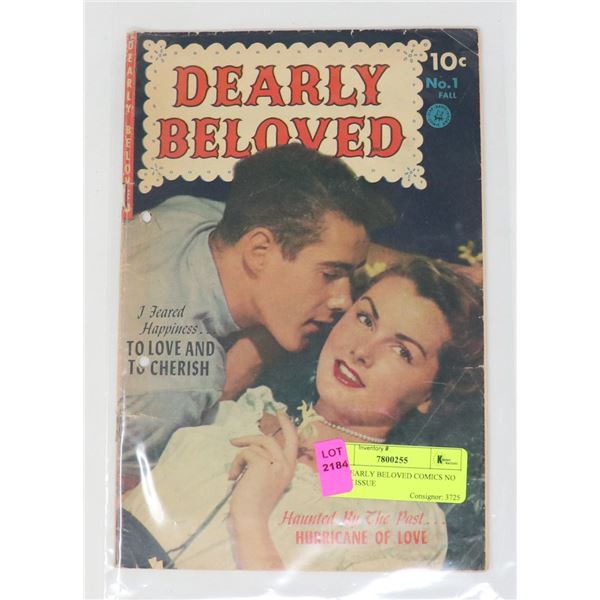 1952 DEARLY BELOVED COMICS NO 1 FIRST ISSUE