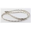 Image 1 : 925 SILVER HERRINGBONE BRAIDED NECKLACE