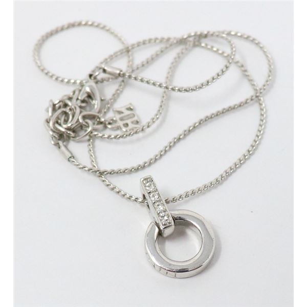 NINA RICCI SILVER NECKLACE