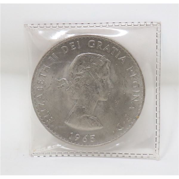 1963 CANADIAN CHURCHILL COMMEMORATIVE COIN