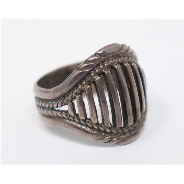 ORNATE SILVER FILIGREE RING