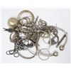 Image 1 : SILVER SCRAP LOT OF ASSORTED JEWELLERY