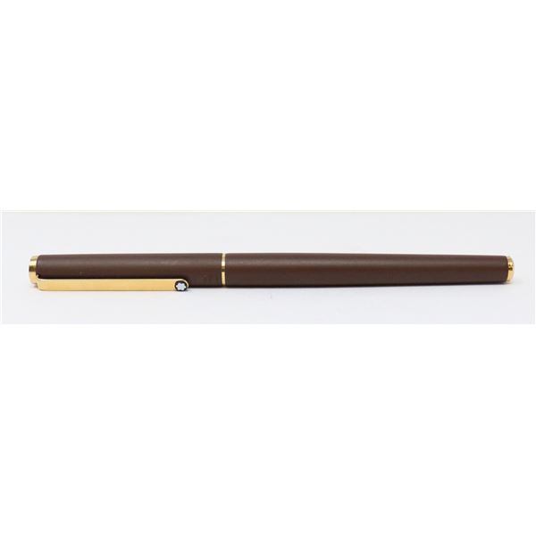 AUTHENTIC MONTBLANC SLIM FOUNTAIN PEN