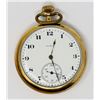 Image 1 : ANTIQUE ELGIN ARABIC DIAL GOLD FILLED POCKET WATCH