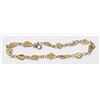 Image 1 : 10K NATURAL GOLD NUGGET BRACELET