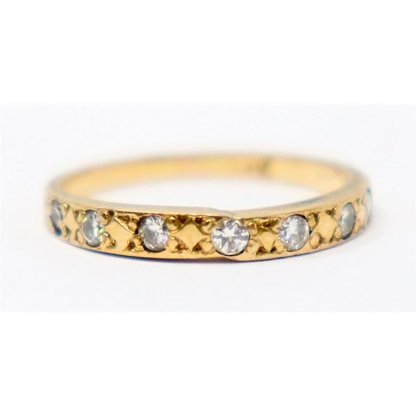 14K GOLD DIAMOND RING