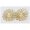 Image 1 : 10K GOLD ROUND EARRINGS