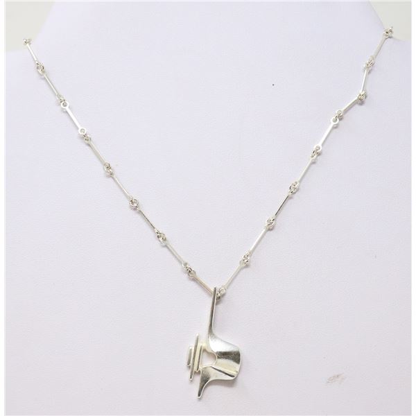 LAPPONIA STERLING SILVER PENDANT NECKLACE