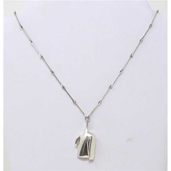 LAPPONIA STERLING SILVER PENDANT NECKLACE