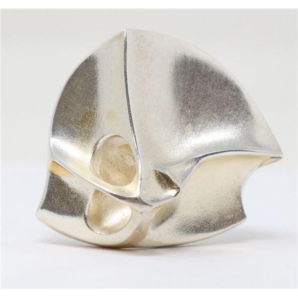 LAPPONIA STERLING SILVER LABYRINTH BROOCH C1997