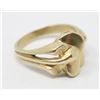 Image 1 : 14K GOLD PETAL PATTERN RING