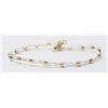 Image 1 : 14K GOLD BEAD BRACELET