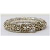 Image 1 : SILVER TONE FANCY BANGLE