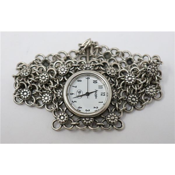 SILVER LADIES MEGIDDO WATCH