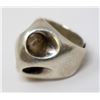 Image 2 : SILVER RING WITH PRIMITIVE PATTERN