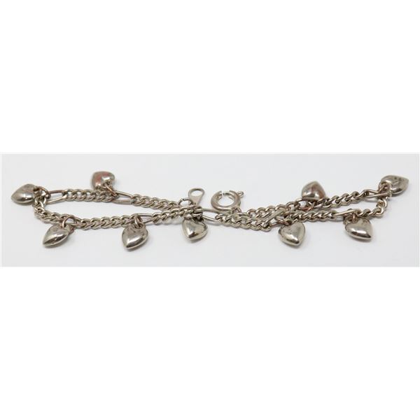 HEART CHARM BRACELET