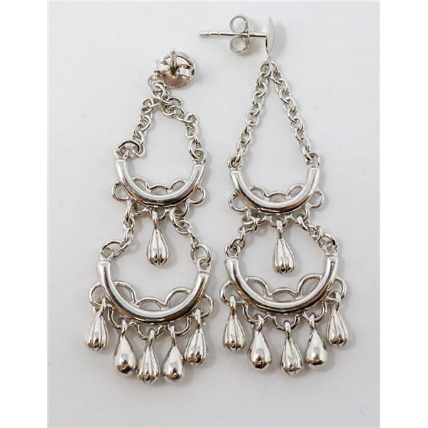 SILVER TONE EARRINGS