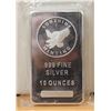 Image 1 : SUNSHINE MINTING 10 TROY OUNCE FINE SILVER INGOT