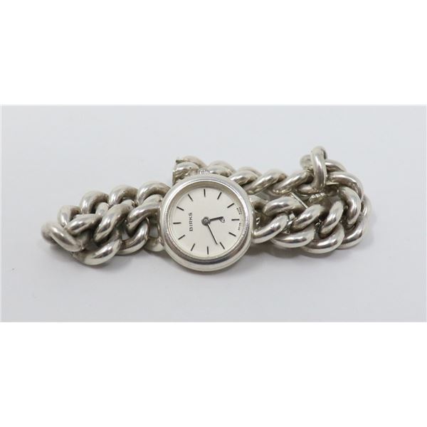 STERLING SILVER BIRKS LADIES WATCH
