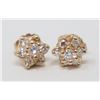 Image 1 : 14K GOLD DIAMOND STUD EARRINGS