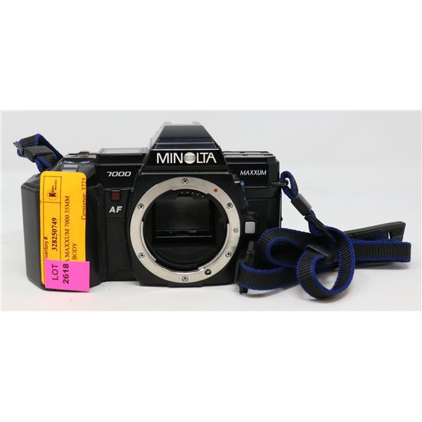 MINOLTA MAXXUM 7000 35MM CAMERA BODY