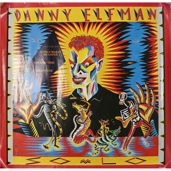 DANNY ELFMAN OINGO BOINGO CONCERT POSTER