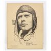 Image 1 : 1927 CHARLES LINDBERGH LITHOGRAPH PORTRAIT