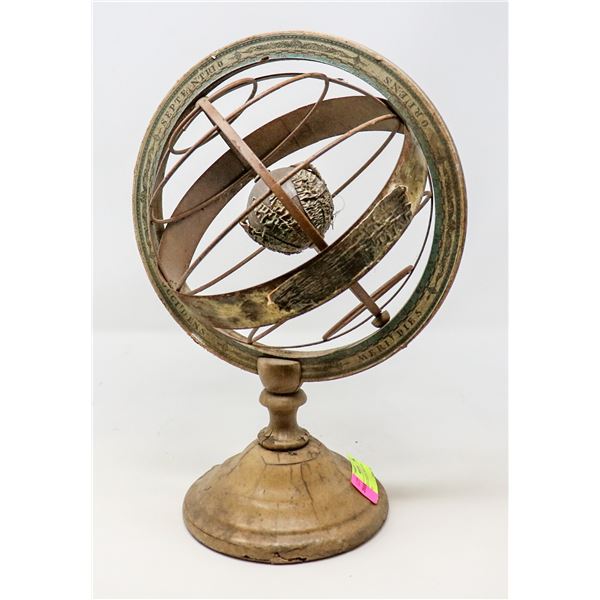 ANTIQUE CELESTIAL MODEL WITH PATINA