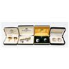 Image 1 : LOT OF 4 SETS OF VINTAGE MENS CUFFLINKS