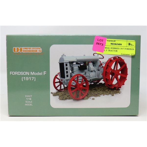 UNIVERSAL HOBBIES 1917 FORDSON MODEL F TRACTOR
