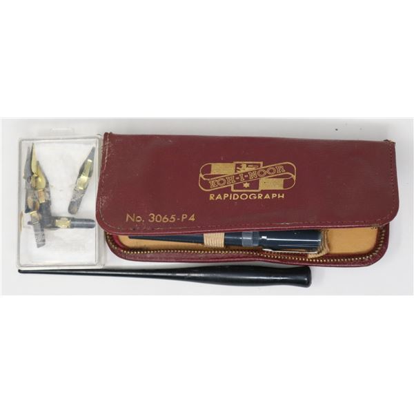 VINTAGE CALLIGRAPHY ARTIST PEN SET W NIBS
