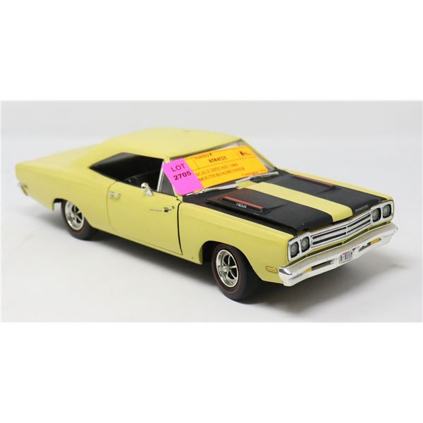 1/18 SCALE DIECAST 1969 PLYMOUTH ROADRUNNER