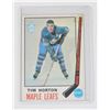 Image 1 : 1969 TIM HORTON HOCKEY CARD