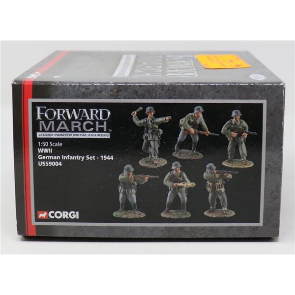 CORGI 1/50 SCALE HAND PAINTED WW2 SOLDIER SET IN