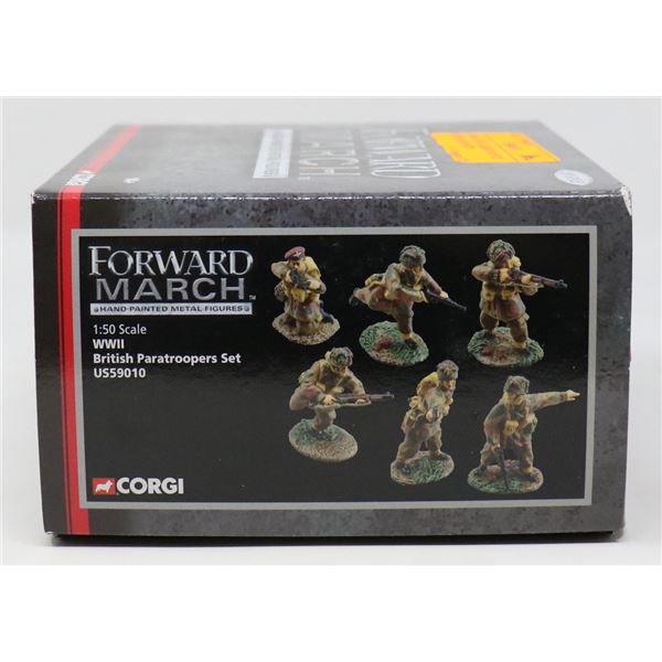 CORGI 1/50 SCALE HAND PAINTED WW2 SOLDIER SET IN