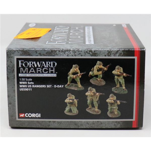 CORGI 1/50 SCALE HAND PAINTED WW2 SOLDIER SET IN