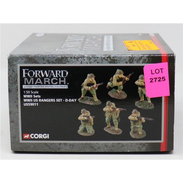 CORGI 1/50 SCALE HAND PAINTED WW2 SOLDIER SET IN