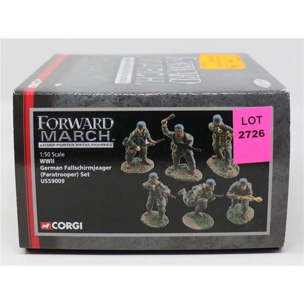 CORGI 1/50 SCALE HAND PAINTED WW2 SOLDIER SET IN