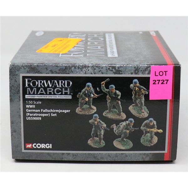 CORGI 1/50 SCALE HAND PAINTED WW2 SOLDIER SET IN