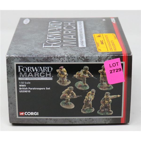 CORGI 1/50 SCALE HAND PAINTED WW2 SOLDIER SET IN