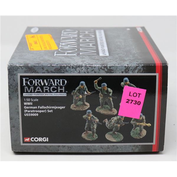 CORGI 1/50 SCALE HAND PAINTED WW2 SOLDIER SET IN