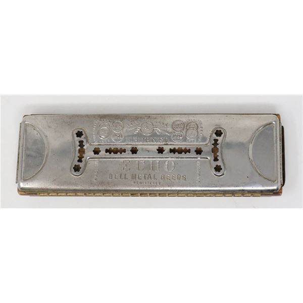 ANTIQUE HOHNER ECHO HARMONICA