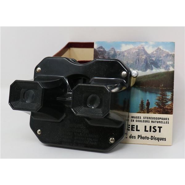 VINTAGE BAKELITE VIEWMASTER W BOX