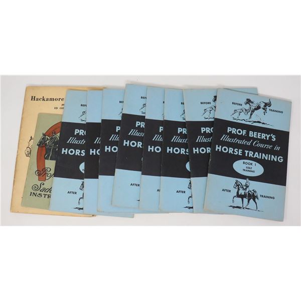 ANTIQUE HORSE TRAINING BOOK SET
