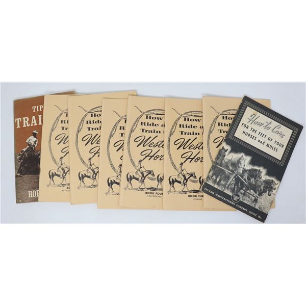 HOW TO TRAIN A WESTERN HORSE BOOK SET