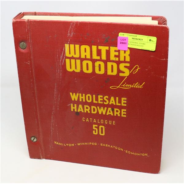 ANTIQUE GENERAL STORE COUNTER CATOLOGUED