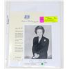 Image 1 : AUTOGRAPHED MARGARET THATCHER LETTER AND PHOTO