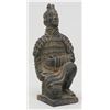Image 1 : SMALL ANTIQUE TERRA COTA CHINESE SOLDIER STATUE