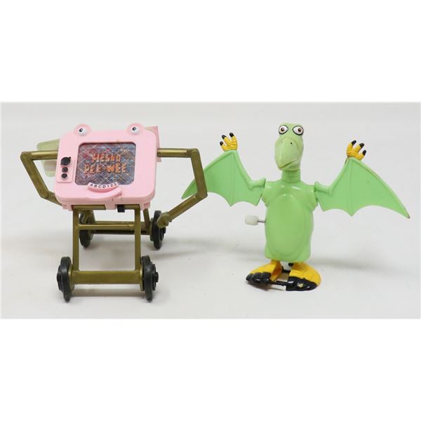 1987 PEE WEES PLAYHOUSE MAGIC SCREEN AND TERRY