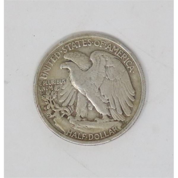 1935 US LIBERTY SILVER HALF DOLLAR COIN